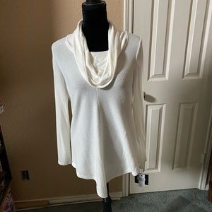 By & By sweater with cowls neck new with tags